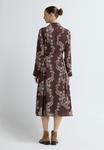 Платье adL Shirt dress, Printed Brown/Brown - фото 3