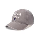 MLB Хлопковая бейсболка унисекс серая, Gray - фото