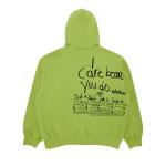 Толстовка Supreme x Aphex Twin Zip Up Hooded Sweatshirt, Lime - фото 2