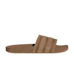 Шлепанцы Adilette Slides 'Suede Pack - Brown Desert', коричневый - фото