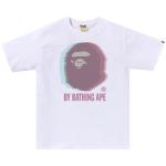 Футболка BAPE Glitch Art By Bathing Tee, White - фото