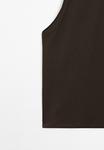 Топ Massimo Dutti HALTER NECK, Dark Brown - фото 10