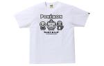 Футболка Pokemon X Bape унисекс A Bathing Ape, белый - фото 3