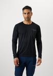 Топ Columbia COLUMBIA TECH LONG SLEEVE CREW, Black - фото