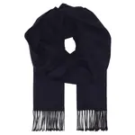 Шерстяной шарф Karl Lagerfeld, синий - фото