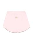 MSGM Kids шорты с логотипом, розовый - фото 2