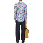 Martine Rose Рубашка унисекс синяя - фото 5