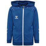 Толстовка Hummel Lead Full Zip, синий - фото
