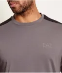 Футболка regular fit Ea7, серый - фото 4