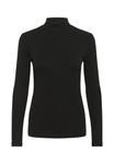 Топ Kaffe Long sleeved top, Black Deep/Mottled Black - фото 5