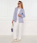 Льняная куртка Regular fit Liu Jo, лавандовый - фото 2