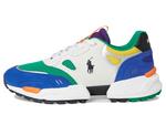 Туфли Polo Ralph Lauren Jogger Suede & Mesh Sneaker, цвет Multi Colorblock - фото 4