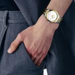 Мужские элегантные часы LONGINES, белый dial - фото 3