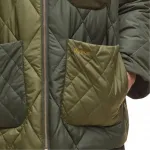 Лорри стеганая куртка BARBOUR, зеленый - фото 6
