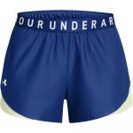 Женские шорты Play Up 3.0 Under Armour, Tech Blue/Retro Green/White - фото