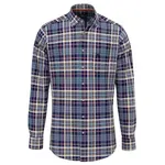 Рубашка Fynch Hatton 14118150, синий - фото