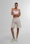 Шорты Angels WIDE LEG SHORT BELT, Soft Beige/Beige - фото 2