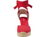 Эспадрильи Soludos Marseille Wedge, цвет Flamenco Red - фото 2