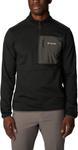 Columbia Mens Hike Half Zip, Black - фото