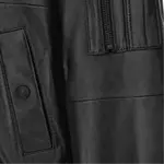 Бомбер с ребристой отделкой VERSACE JEANS COUTURE, черный - фото 5