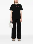 Футболка с принтом Comme Des Garçons Play, черный - фото 3