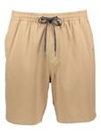 Тканевые шорты Quiksilver, бежевый - фото