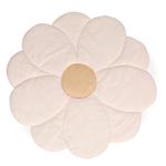 Детский коврик для ползания Childhome, желтый/белый - фото