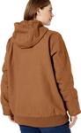 Куртка WJ130 Washed Duck Active Jacket Carhartt, черный - фото 3