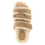 TORY BURCH Женские бежевые сандалии Slide - фото 6