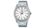 CASIO Часы Men Standard Series White Watch MTP-VD02D-7E, White Dial - фото