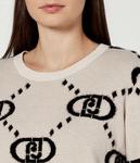 Свитер Liu Jo Sport Regular Fit, бежевый - фото 4