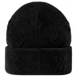 Шапка с монограммой Lv Crush Louis Vuitton, черный - фото 3