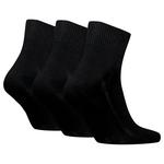 Носки Levi´s Batwing Logo Recycled Quarter 3 шт, черный - фото 2