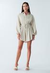Платье BWLDR DRIFT LINEN, Oat/Nude - фото 6