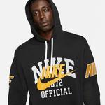 Толстовка Nike Sportswear French Terry Pullover Hoodie 'Black', черный - фото 2