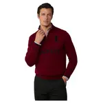 Свитер Hackett HM703226 half zip, красный - фото