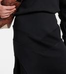 Юбка миди из хлопка The Attico, черный - фото 4