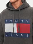 Толстовка свободного кроя Tommy Jeans, серый - фото 4