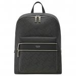 Ferragamo Кожаный рюкзак мужской черный - фото