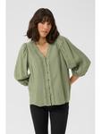 Блузка зеленого цвета Kaffe - фото 2
