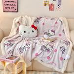 Плед Hello Kitty My Melody розовый Sanrio, Blanket-белый Kuromi - фото 3
