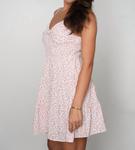 Мини-платье Dylan Twist Front в розовом цвете falcon park - фото 3