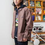 Рубашка Converse Carpenter Pocket Button Down Long Sleeve Shirt 'Brazil Nut' - фото 5