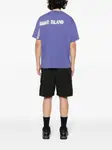 Футболка с логотипом Stone Island, фиолетовый - фото 2
