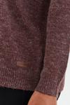 Вязаный кардиган Oxmo NENA, Wine red - фото 3