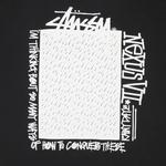 Футболка Stussy Rain Frame, черная - фото 3