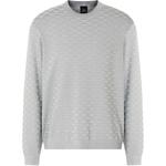 ARMANI EXCHANGE AE SS25 джемпер мужской серый - фото