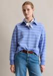 Поло Marc O'Polo DENIM STRIPES, Medium Blue/Blue - фото