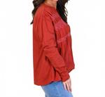 Топ Wait For Me в цвете ржавчины Ivy Jane, Rust - фото 2