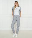 Кроссовки кожаные Twin-Set с сеточкой, белый - фото 2